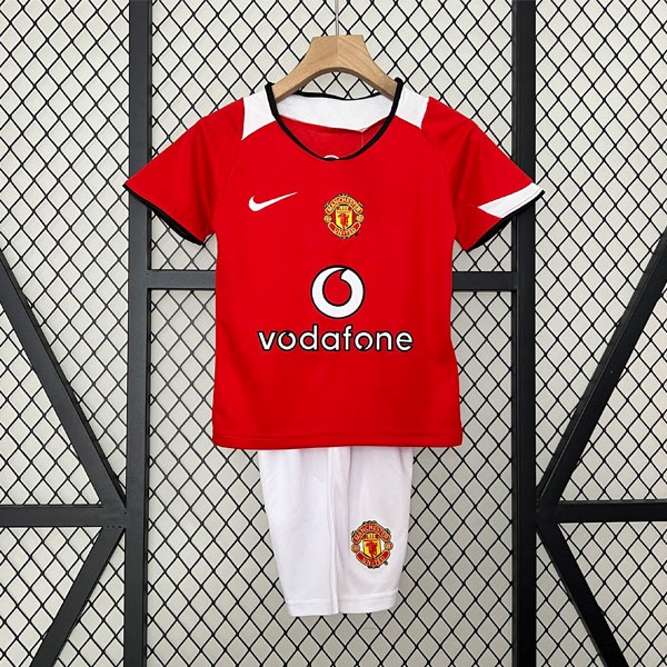 Maglia Manchester United Home Bambino Retro 2005 2006